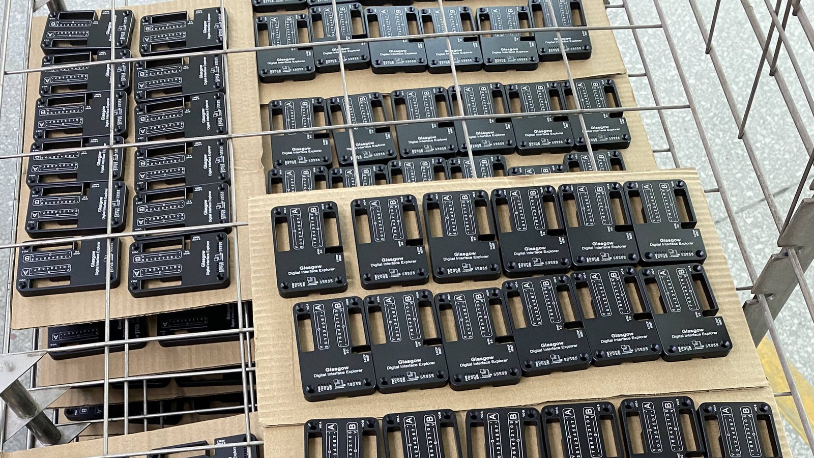 Glasgow Cases at our manufacturer before shipment