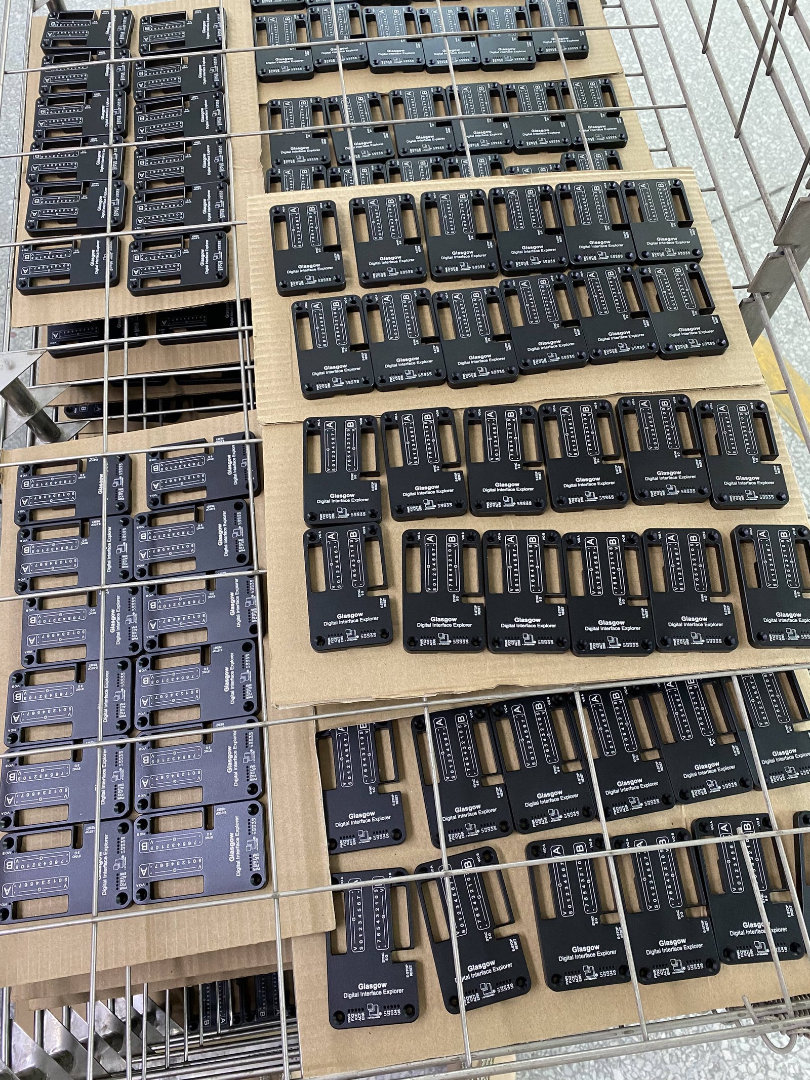 Glasgow Cases at our manufacturer before shipment