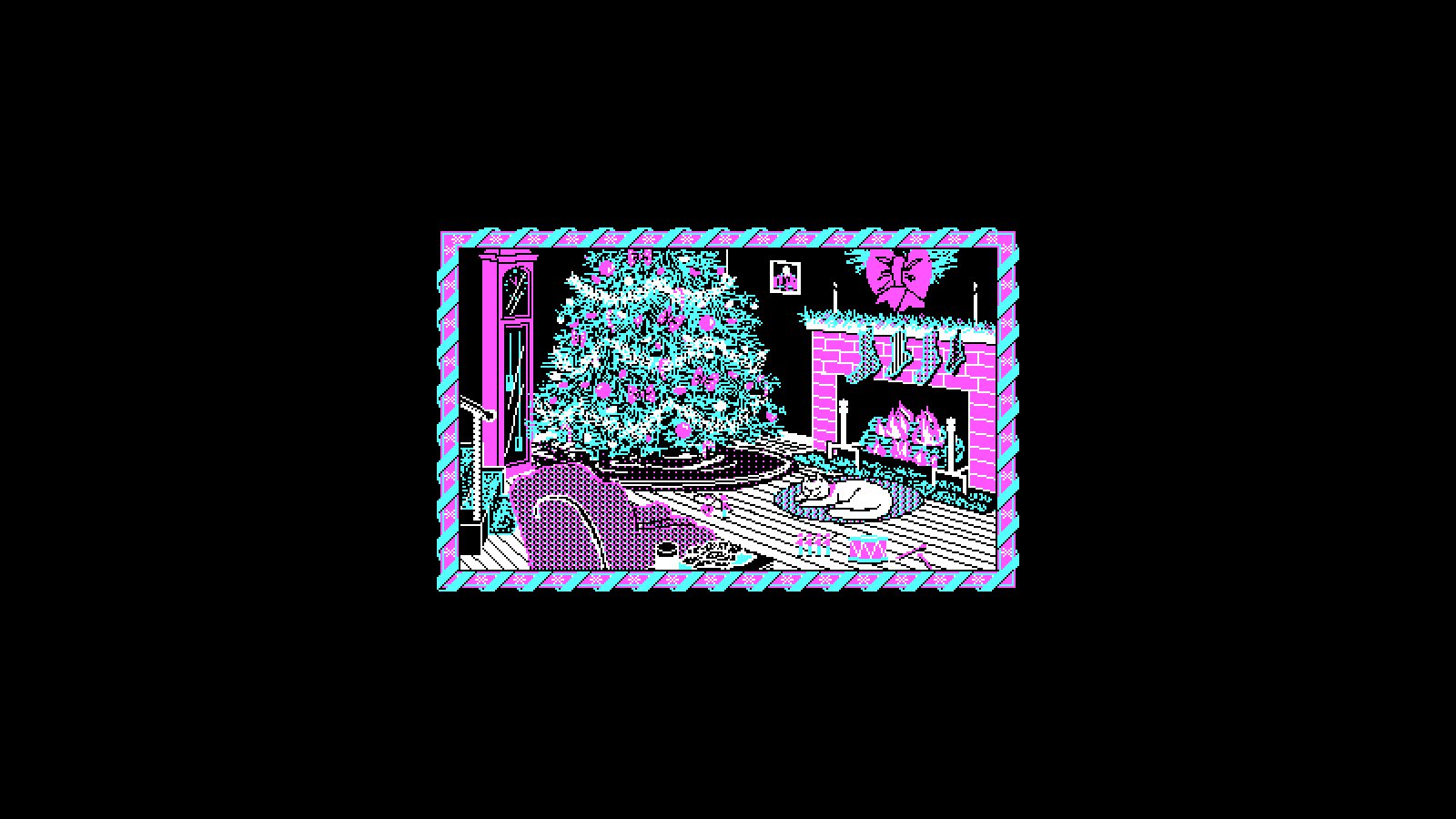 Screenshot from the Jingle Disk - IBM/Tandy Version - Thoughtware, 1985