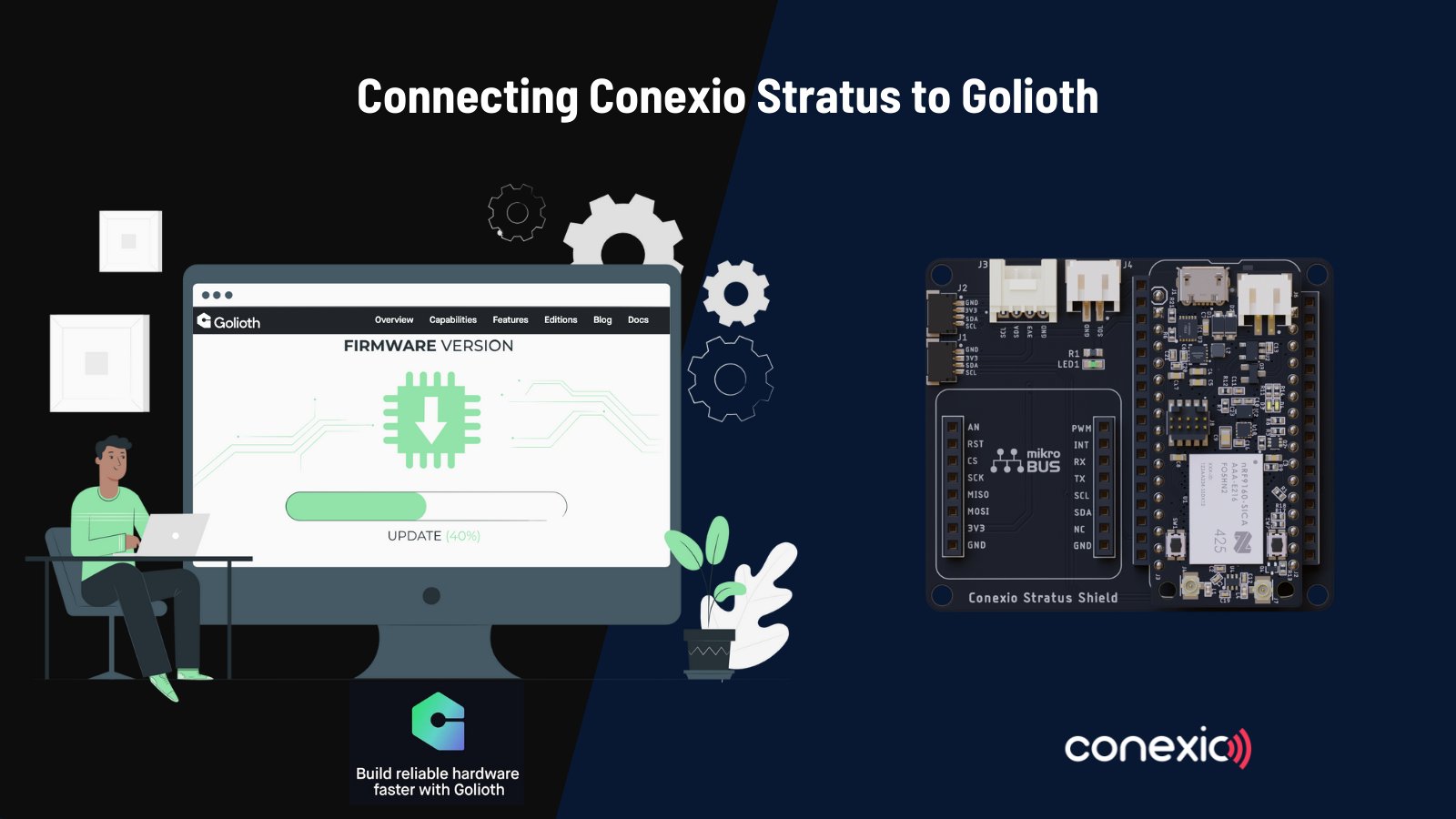 screenshot of Golioth web UI