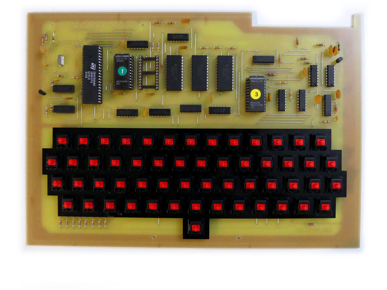 Original Galaksija PCB.