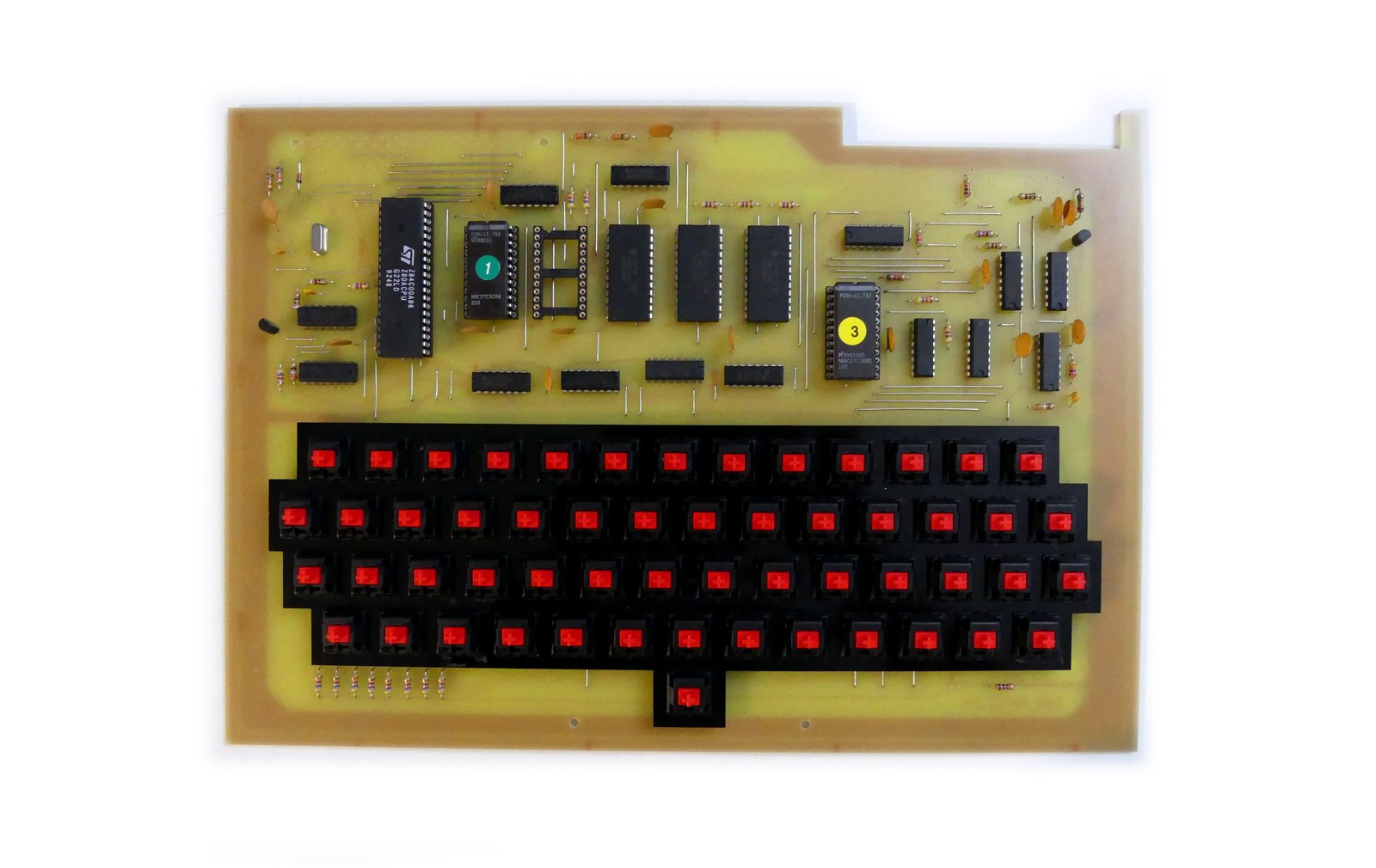 Original Galaksija PCB.