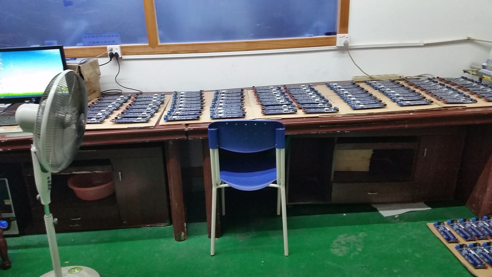 Assembled NiuBi PC1 printed circuit boards