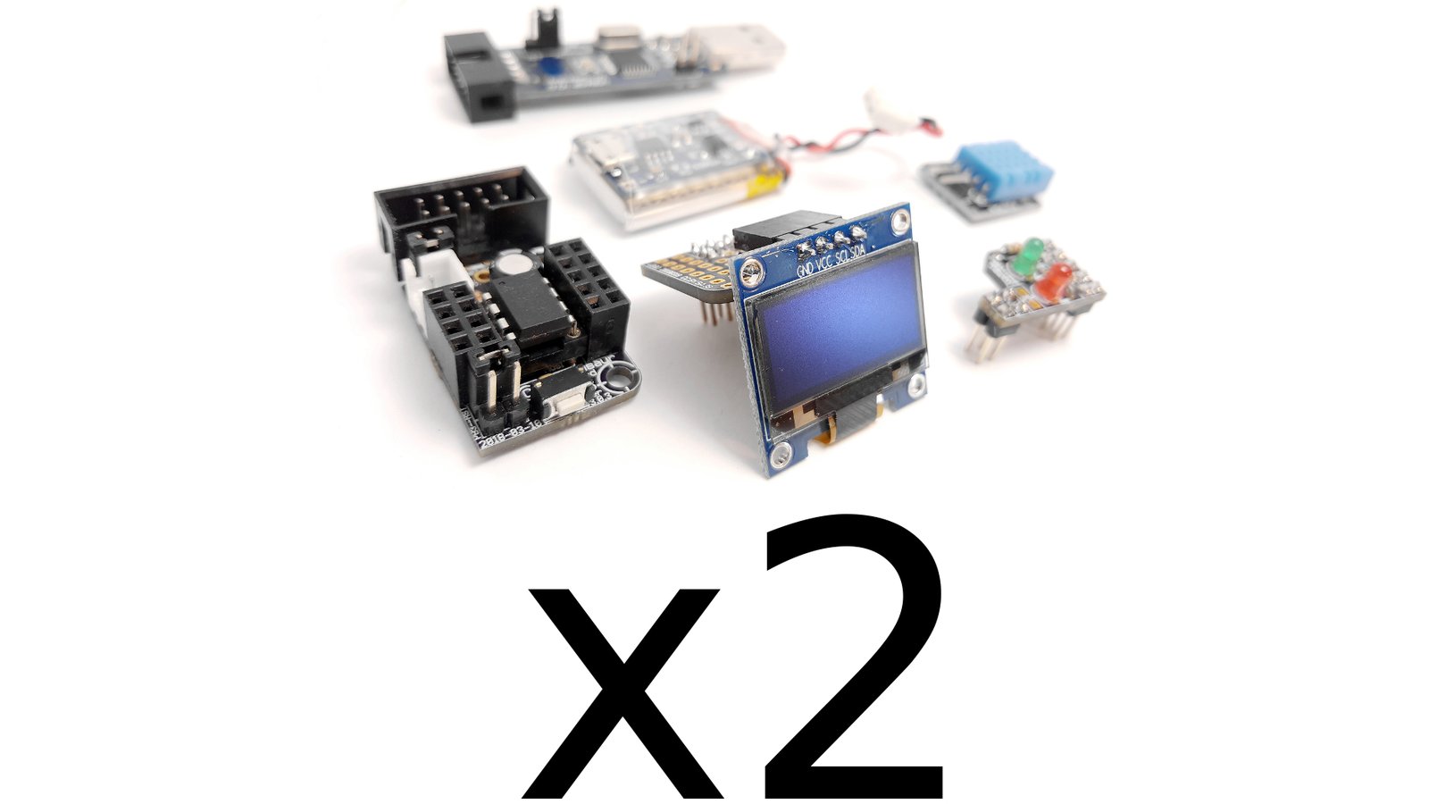 TWO Tinusaur OLED Display Kits