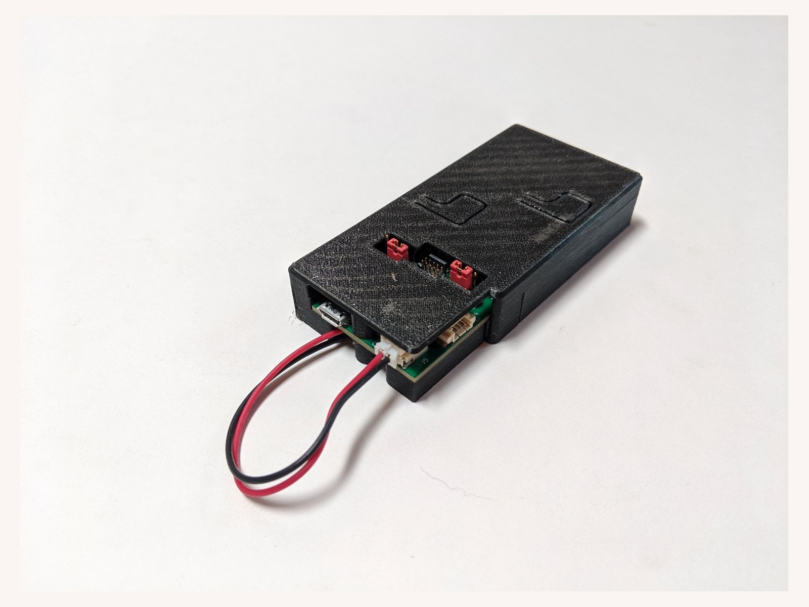 3D-Printable ctxLink Case, Open 