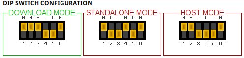 Halo TD-XPAH dip switches