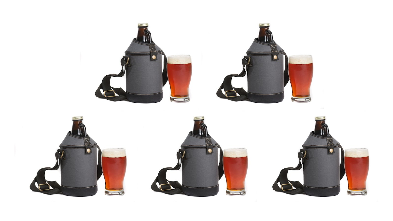 Mariner Growler Tote 5-pack