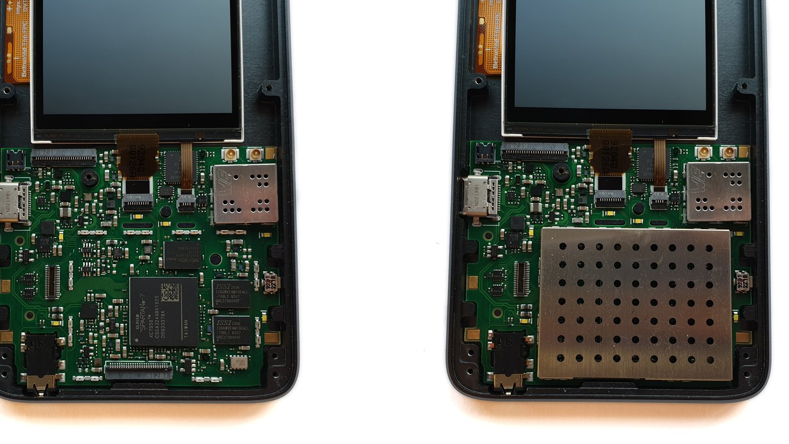 Precursor optional internal RF shielding
