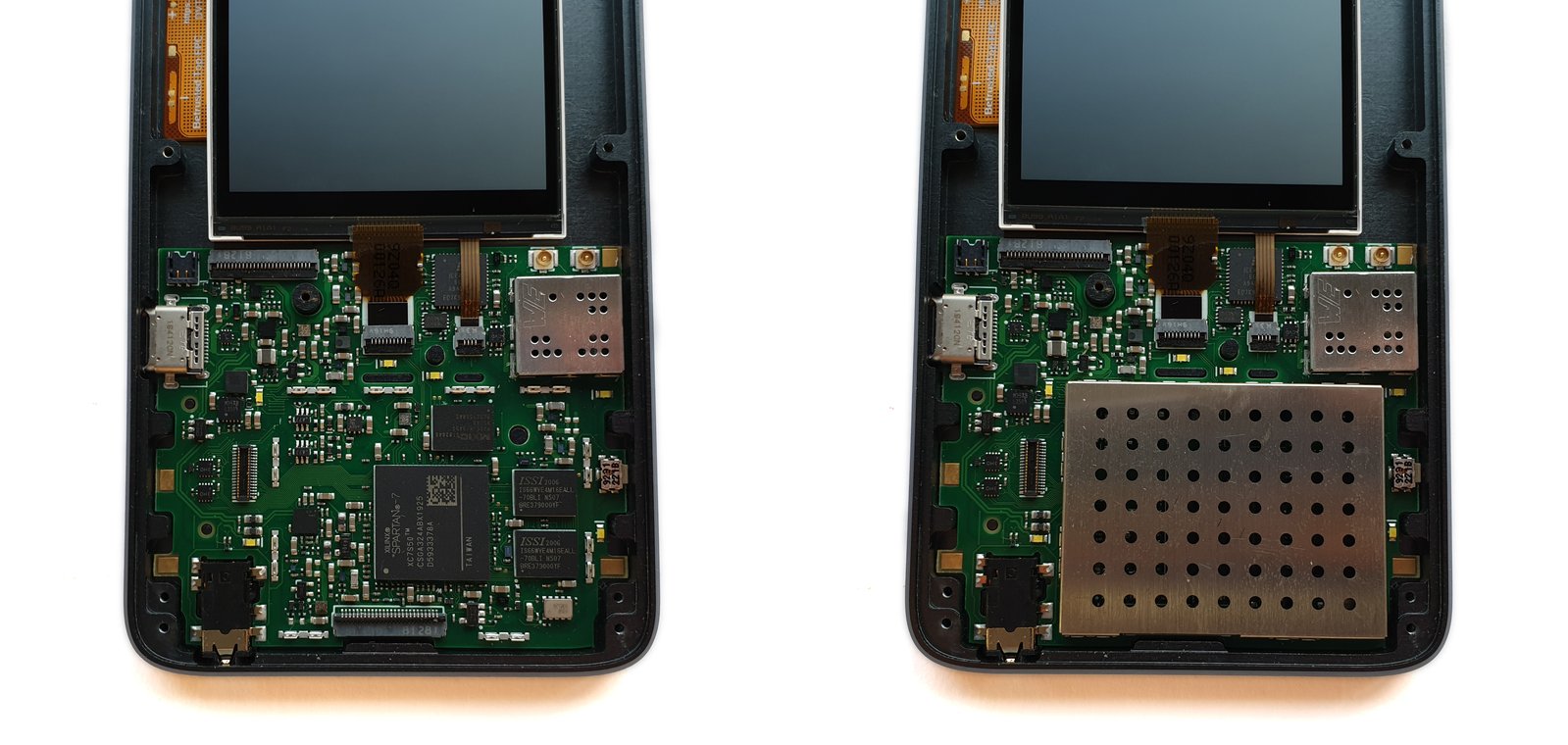 Precursor optional internal RF shielding