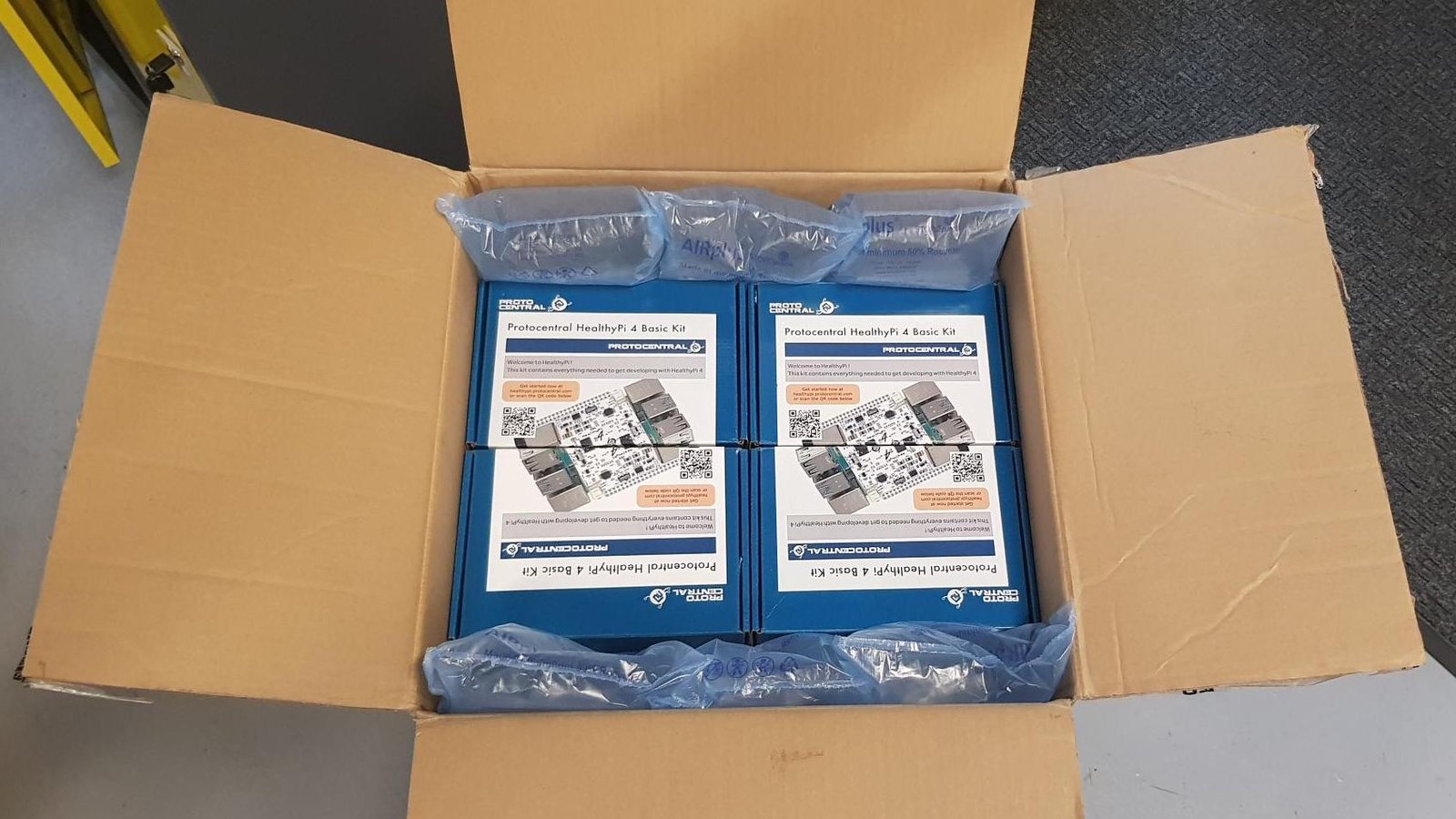 HealthyPi v4 Shipment