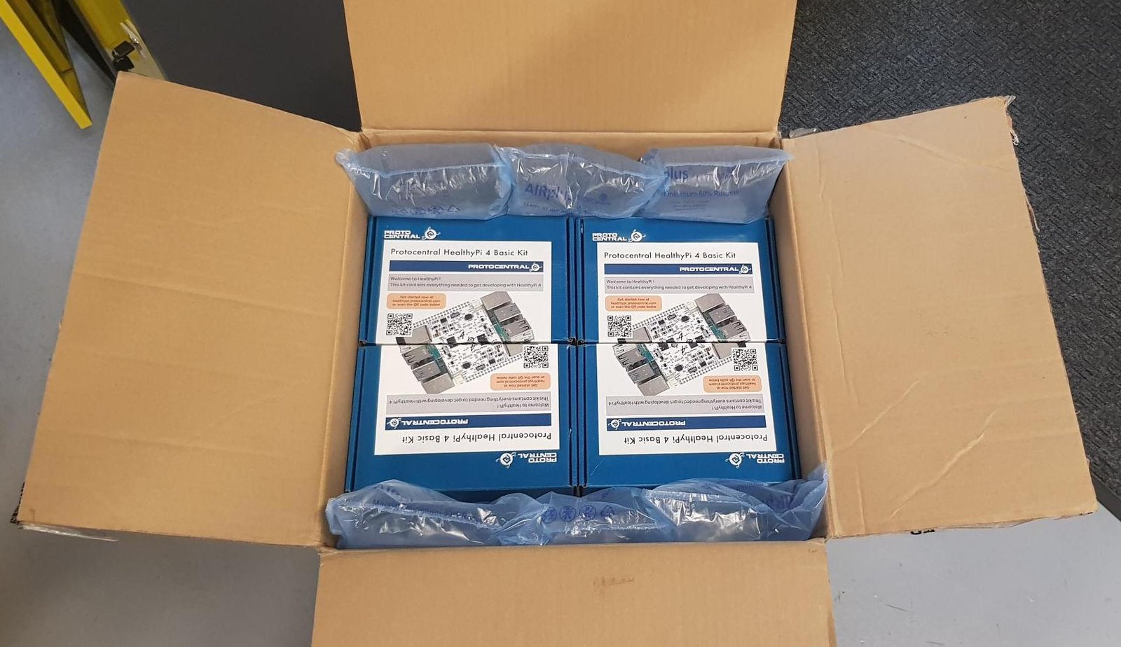 HealthyPi v4 Shipment