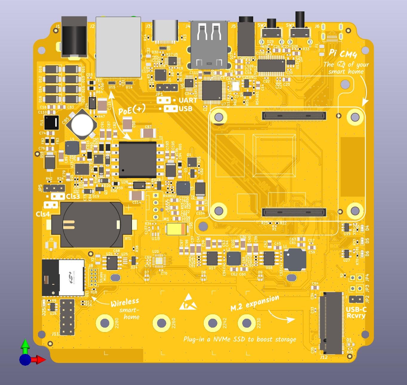  Improved Layout of Yellow v1.3 with additional filtering stage