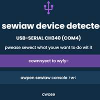 New device detected with Engwish~ translation