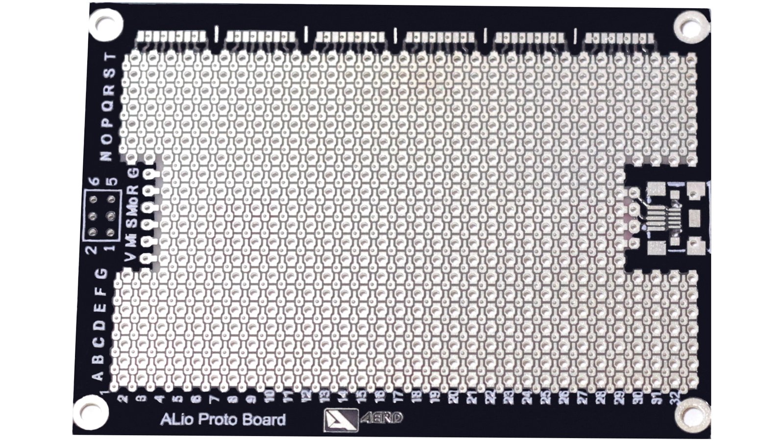 ALio embedded board, bottom view.
