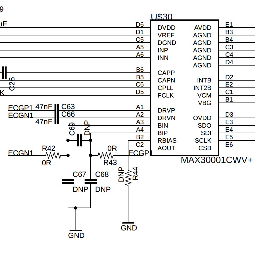 HealthyPi 5 ECG and Respiration circuitry