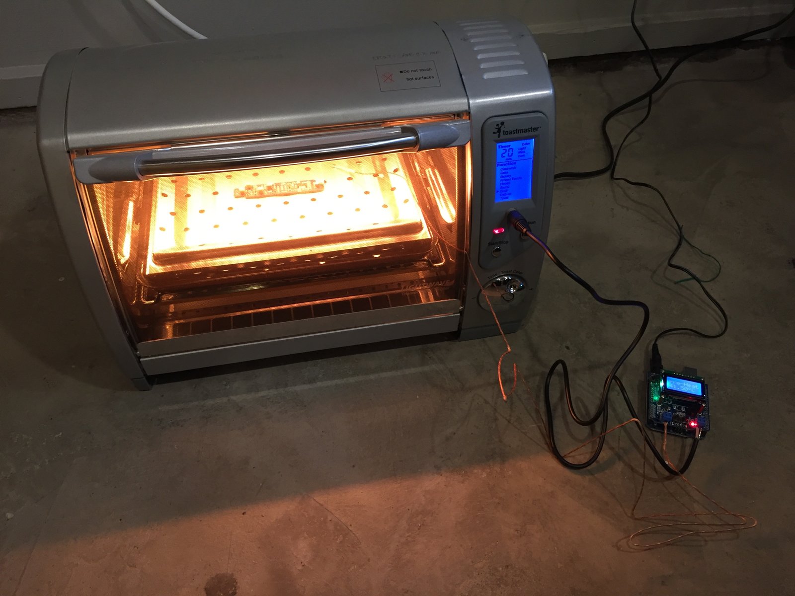 OpticSpy prototype assembly