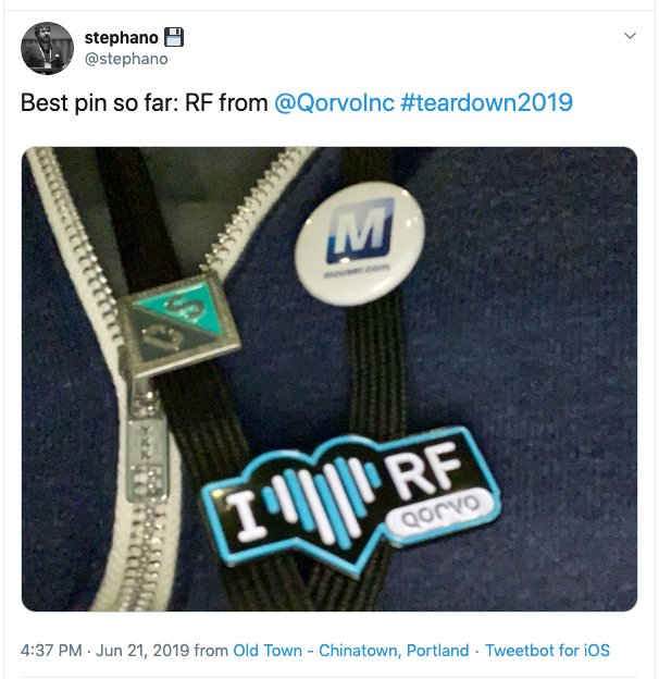 I <3 RF pin