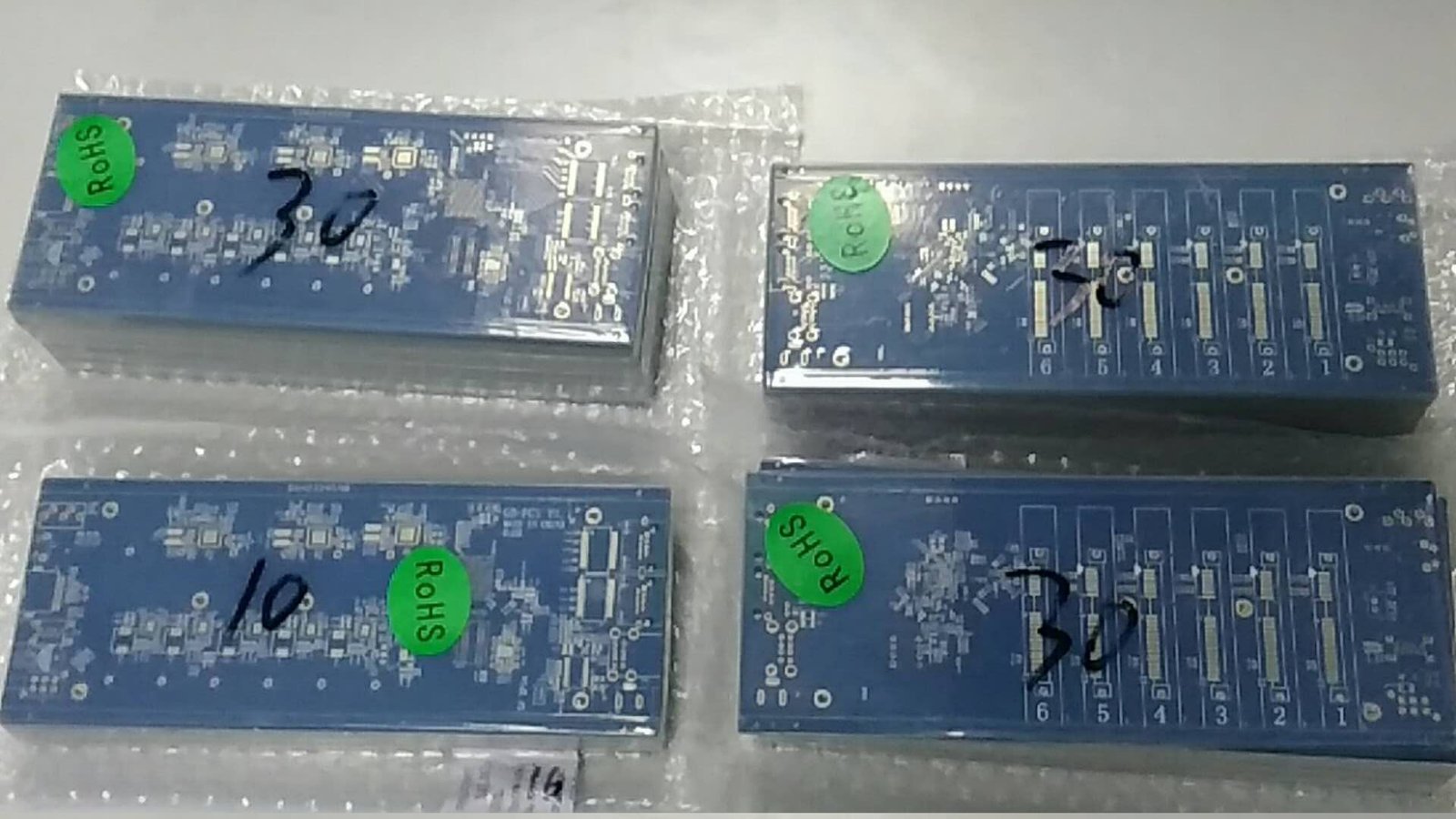 One hundred NB-PC1 revision 1.1 PCBs