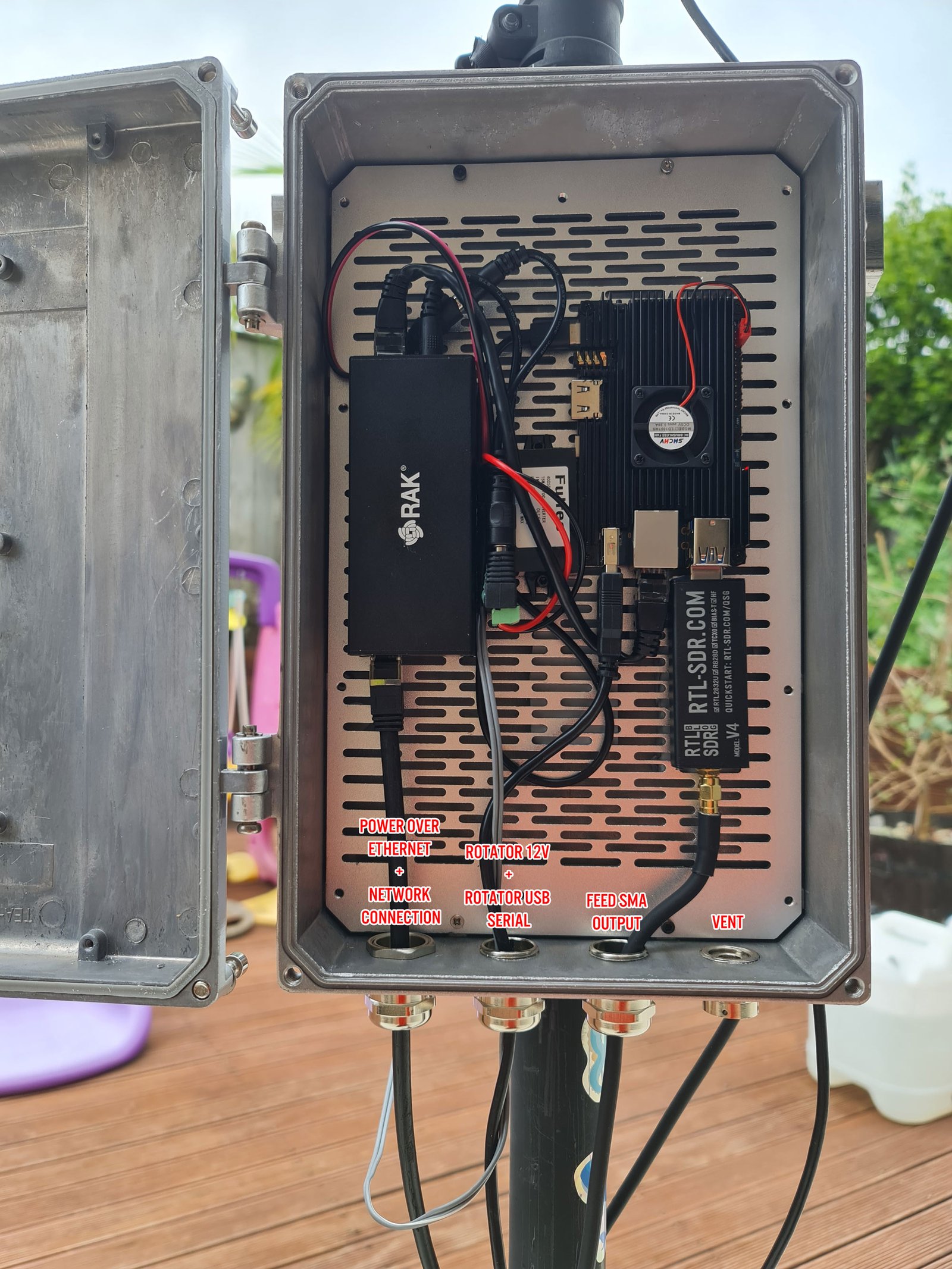 Discovery Dish enclosure