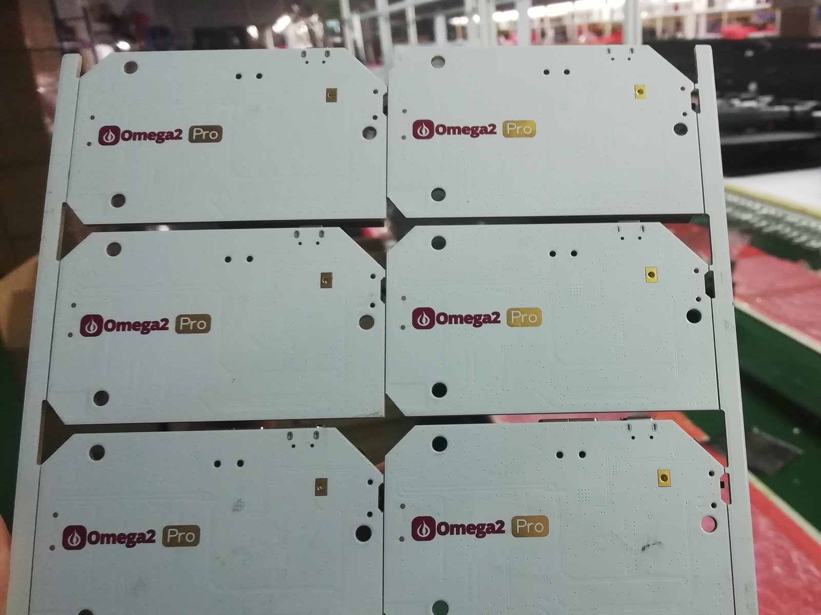 Onion Omega 2 Pro production samples
