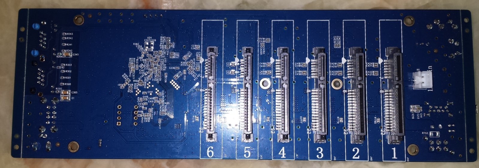 NB-PC1 pre-production PCBA (top)