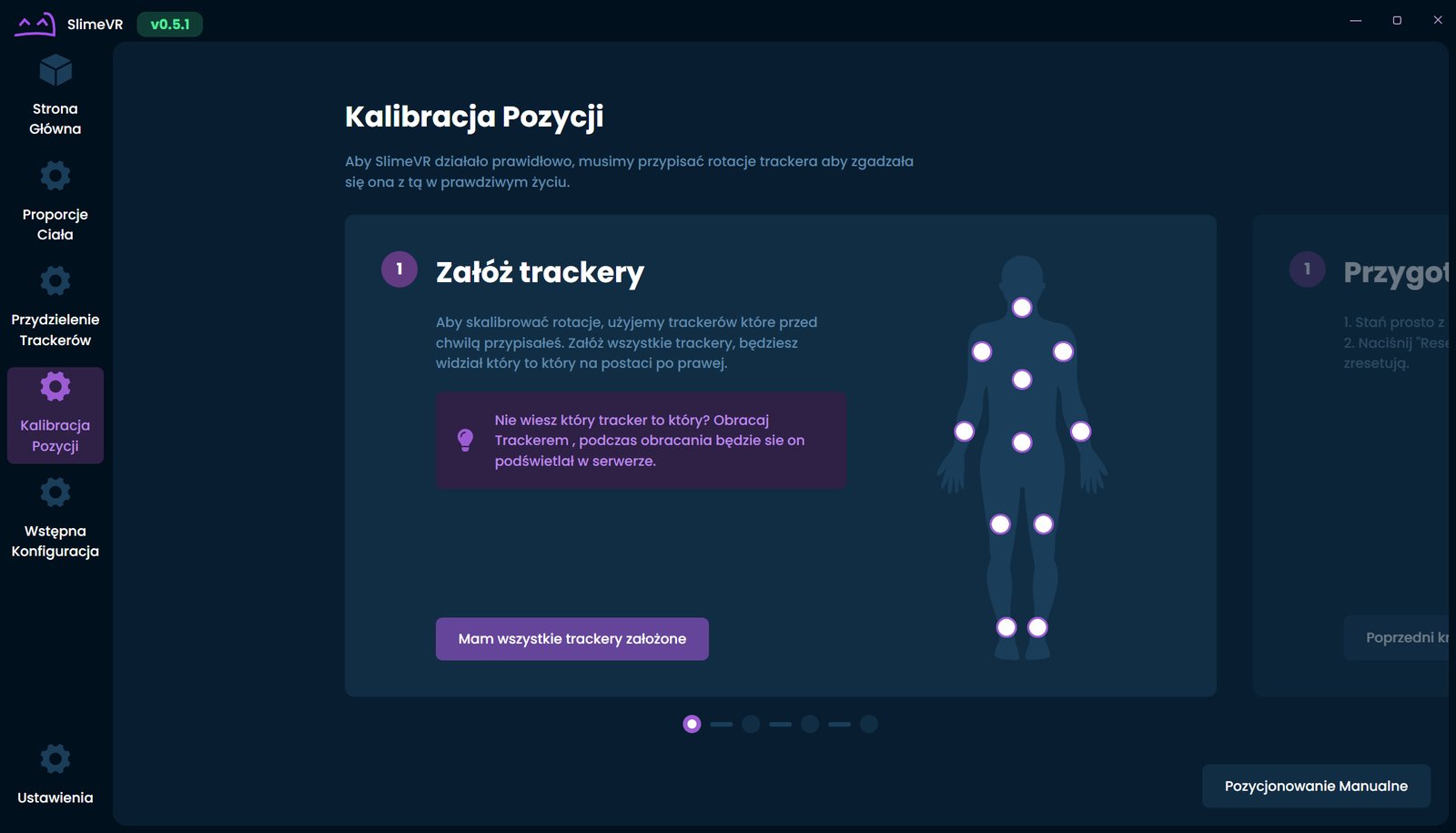 Polish translation of SlimeVR UI