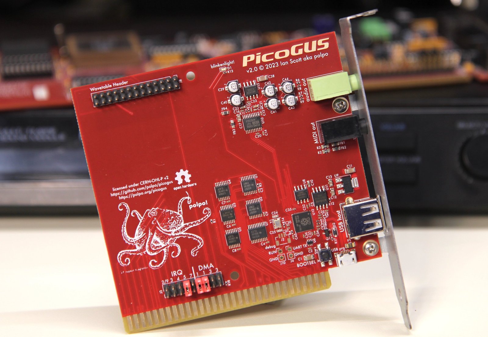 The PicoGUS card