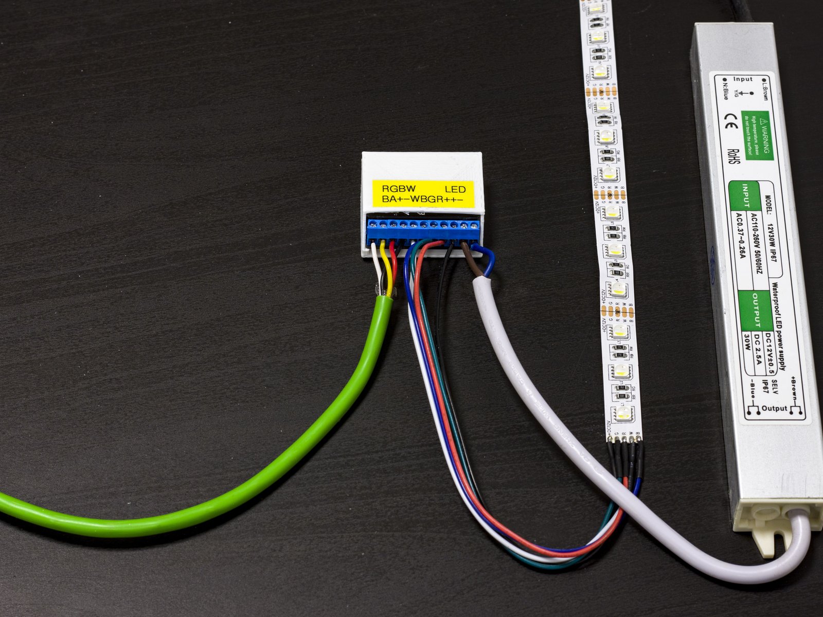 Connecting an LED Power Supply