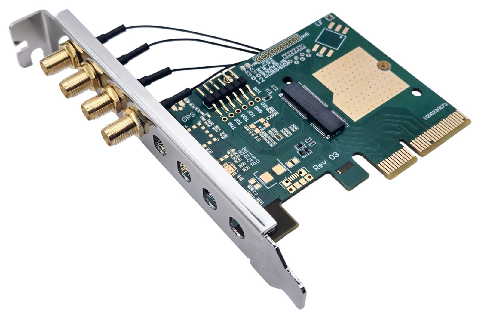 M.2-to-PCIe adapter board