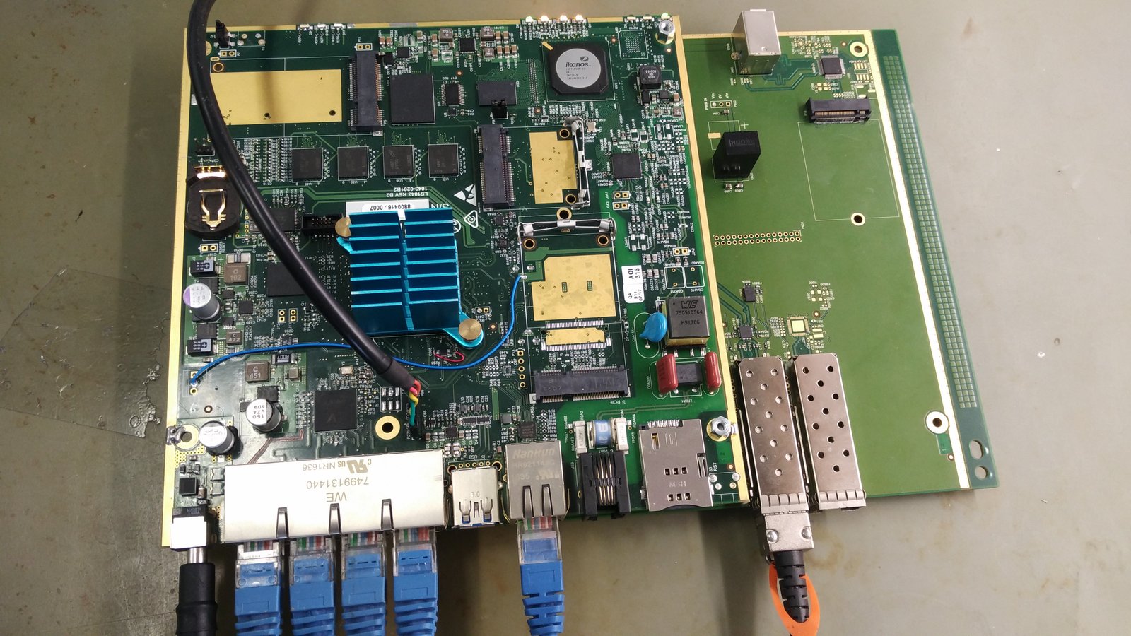 SFP+ test board