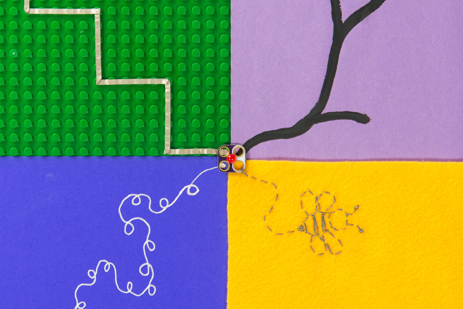 LEGO™, Paint, Ink, and Sewing