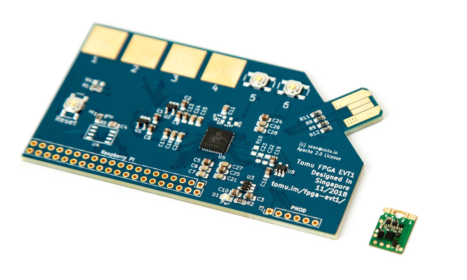 EVT board with Fomu
