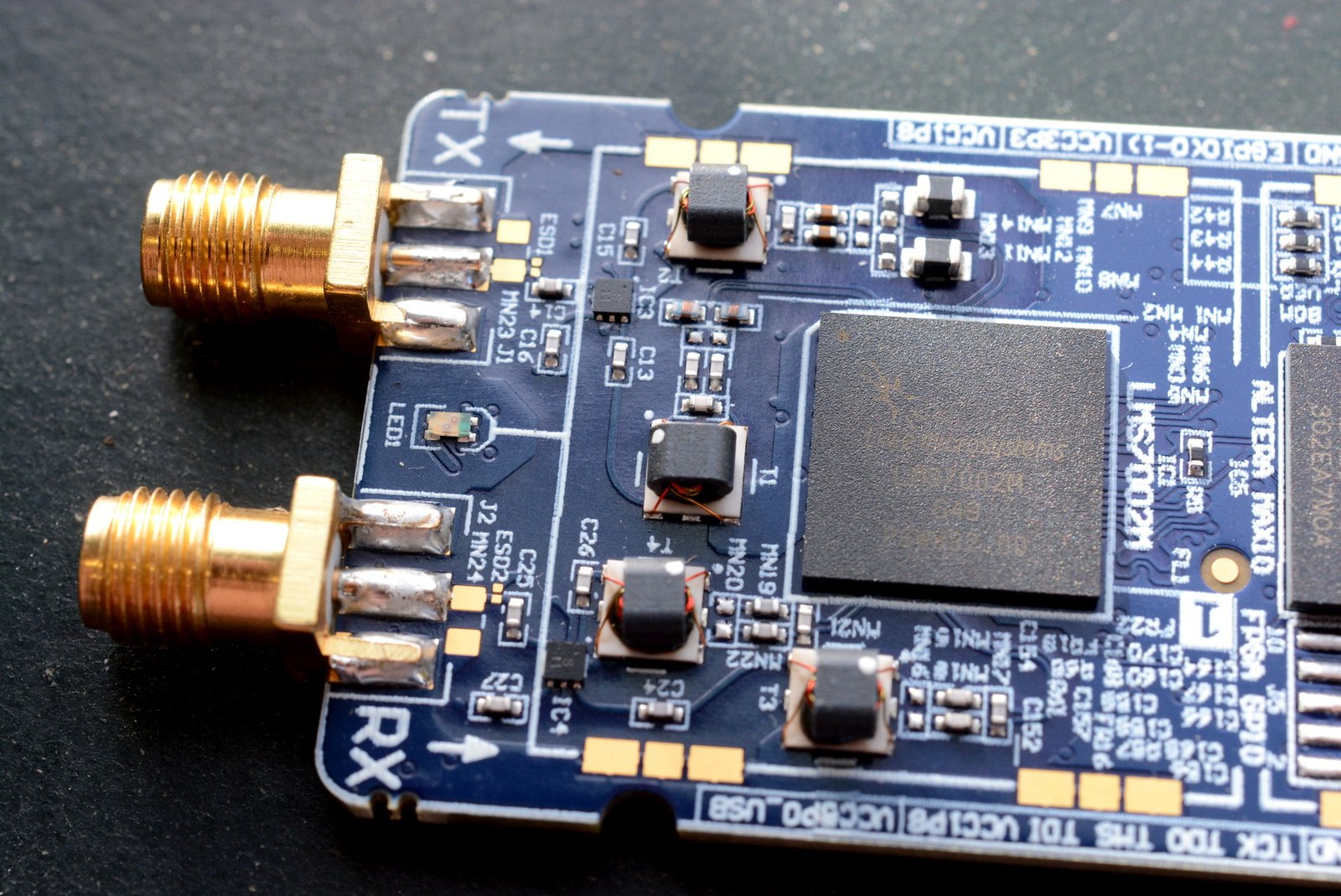 LimeSDR Mini v1.0 SMA Connectors