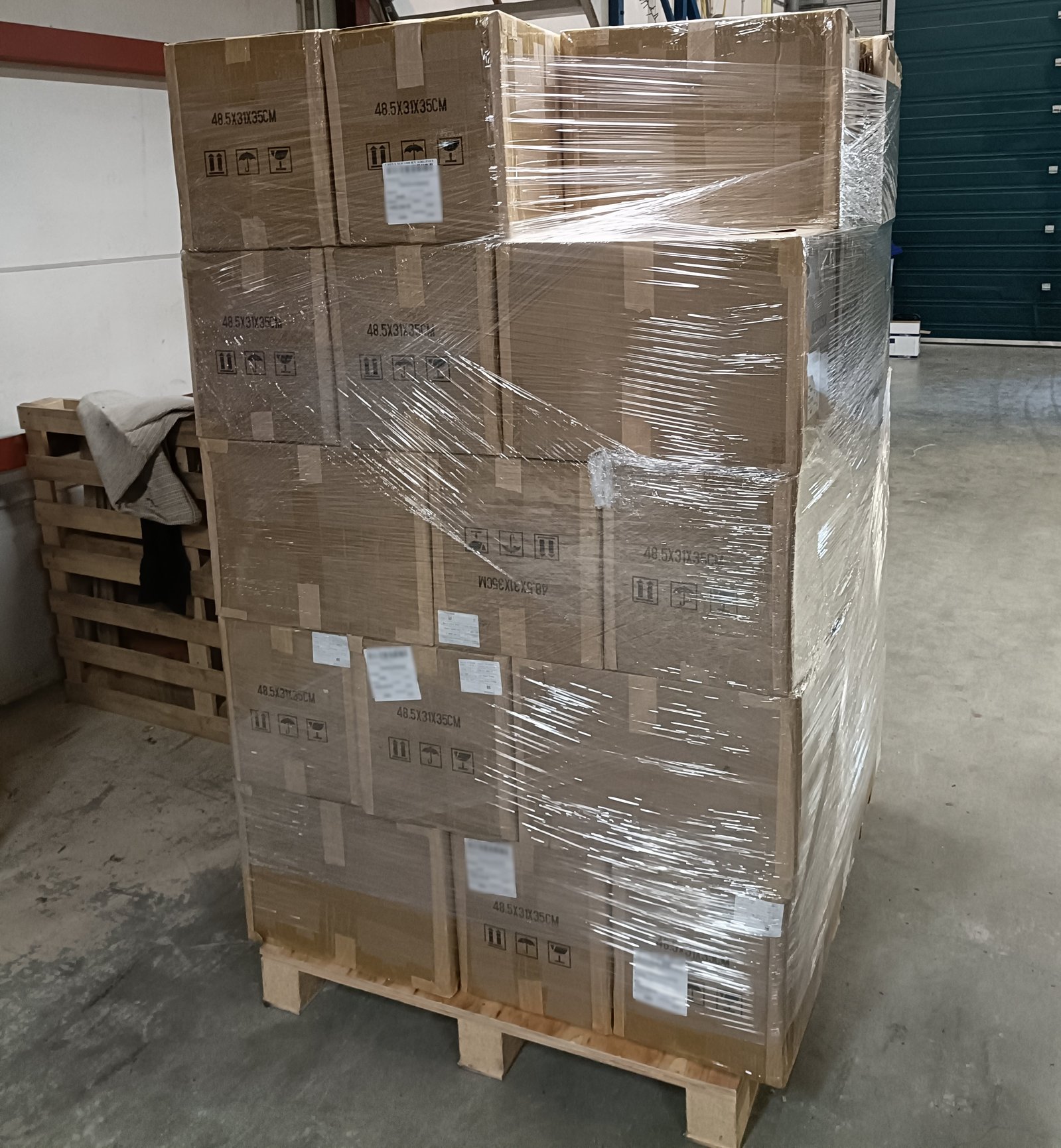 That's only half of the new purple cases we'll need for current orders. The rest are still in production!