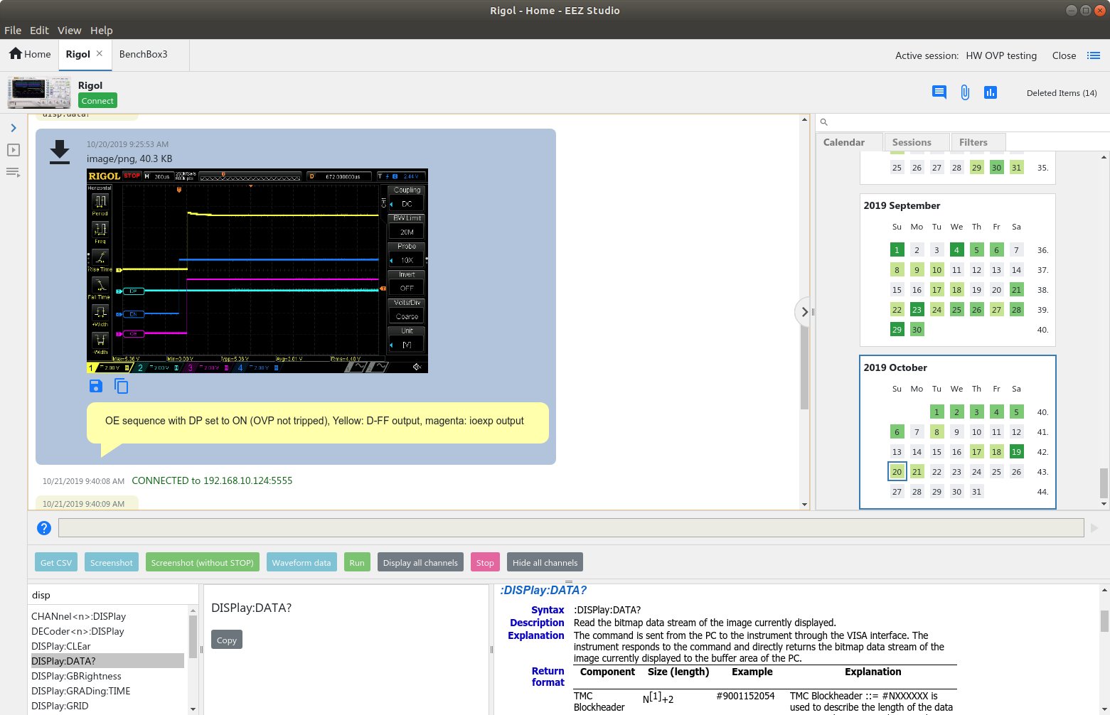 SCPI Console