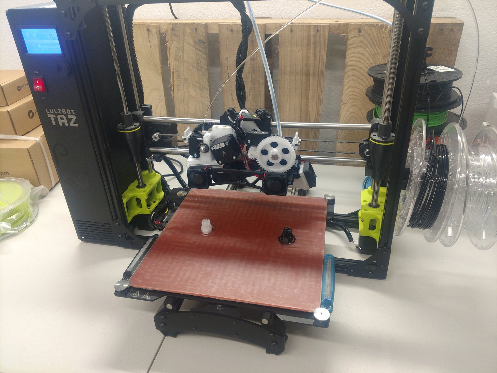 Using Twoolhead to print gears