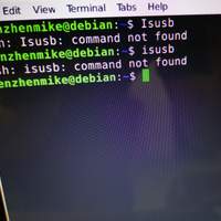 command not found