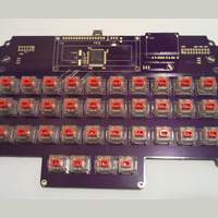 Stenosaurus PCB: Partially Populated