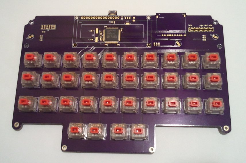 Stenosaurus PCB: Partially Populated