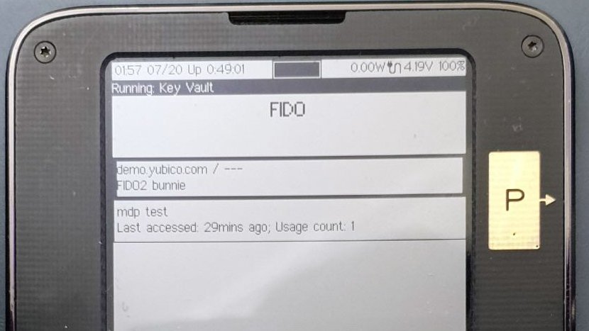 Precursor FIDO