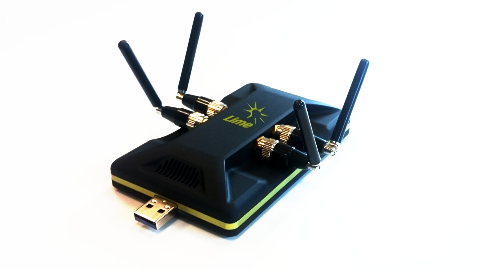 LimeSDR with Aluminum Kit