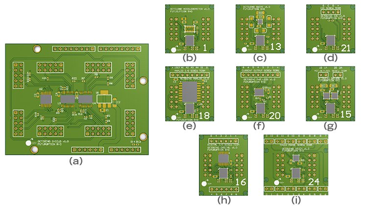 Octduino PCBs