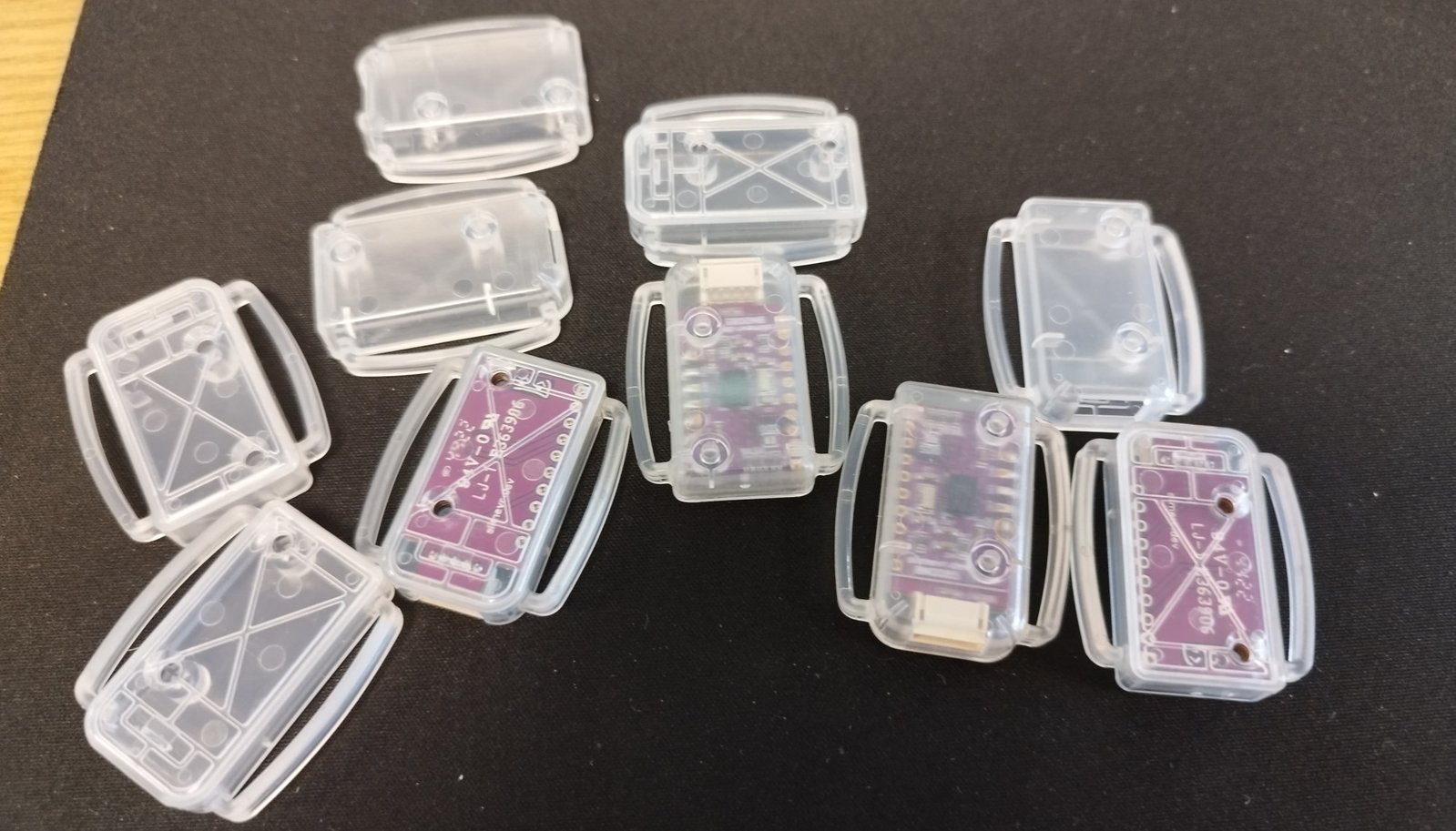 Extension Case samples in clear color