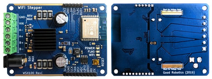 Wi-Fi Stepper front and back