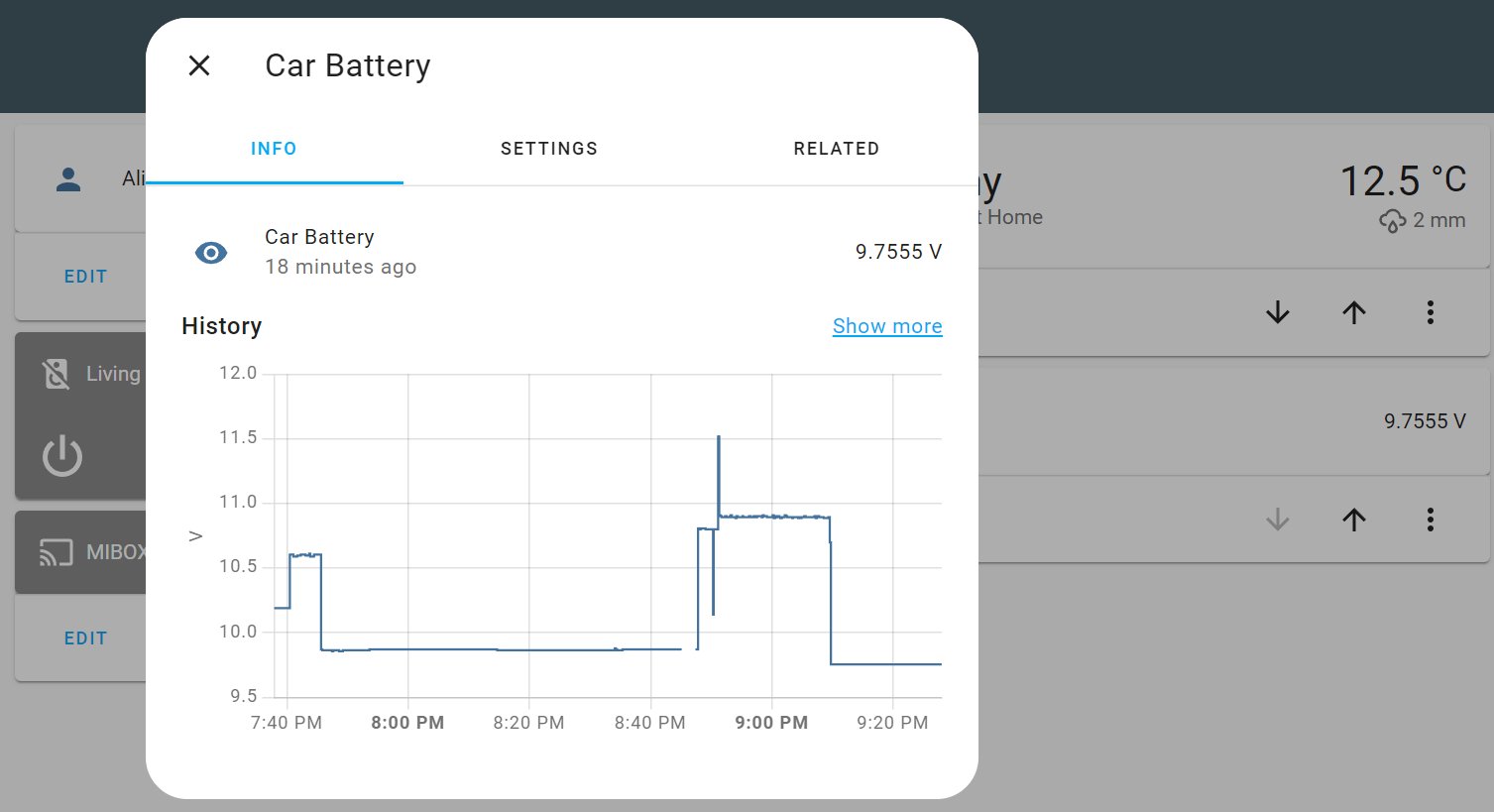 WiCAN battery alert update