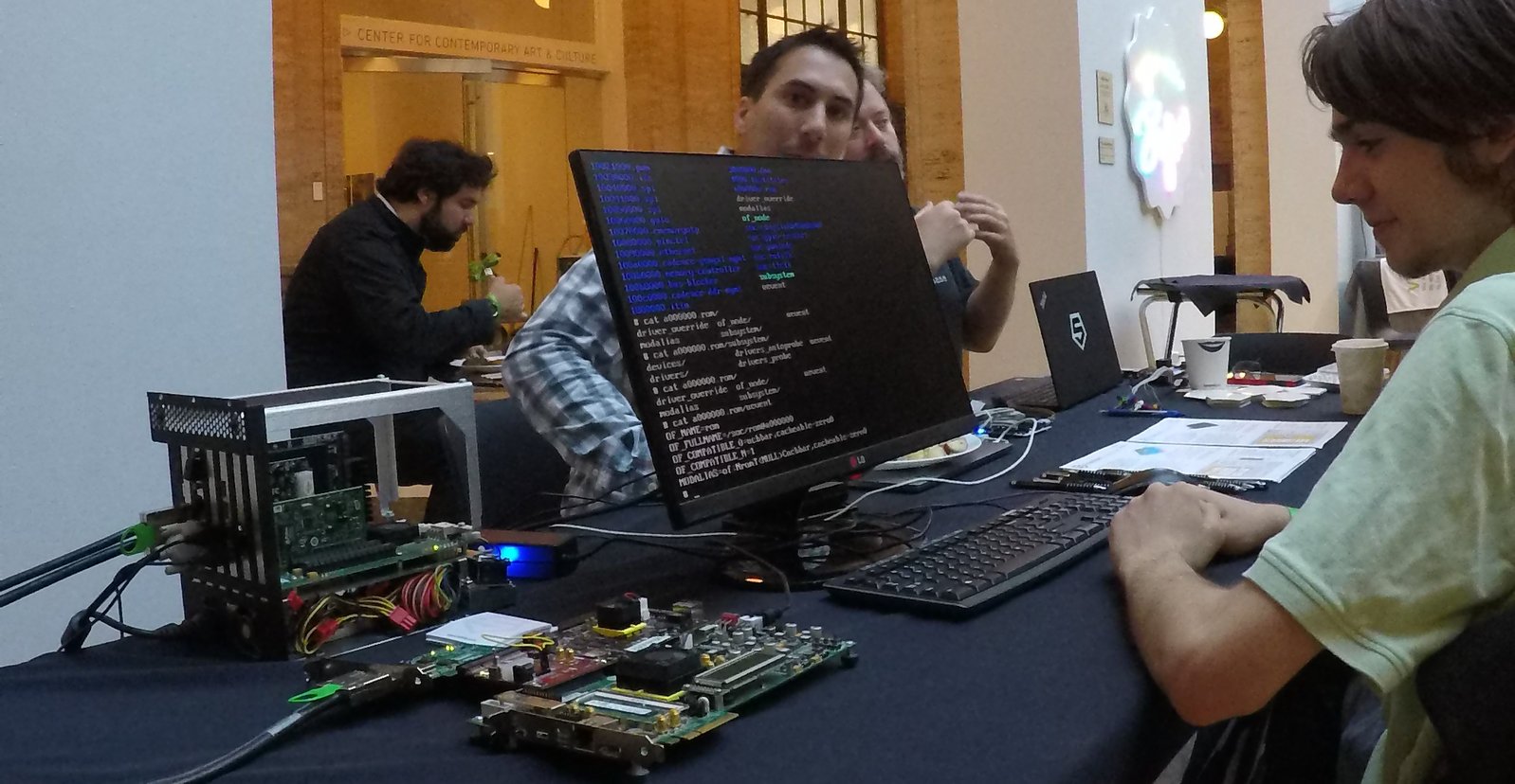 Live demo of SiFive's latest RISC-V creation