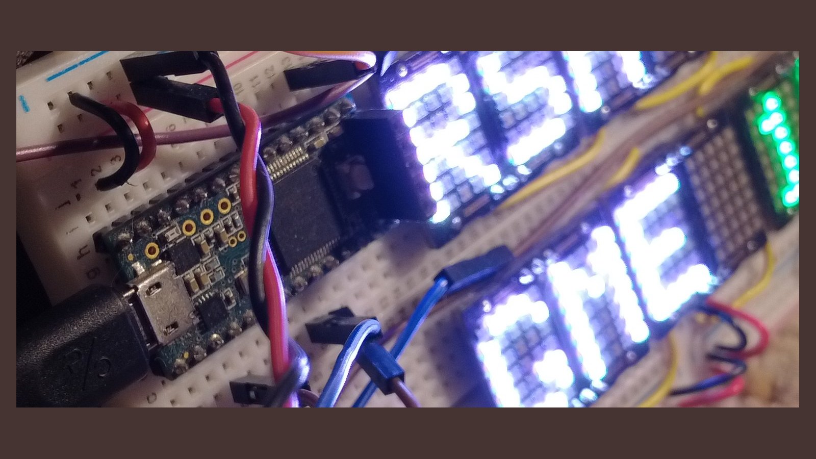 Inline coloring demo on teensy