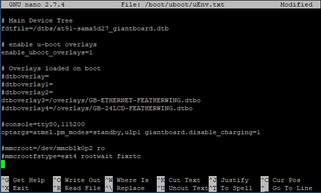 uEnv Screenshot