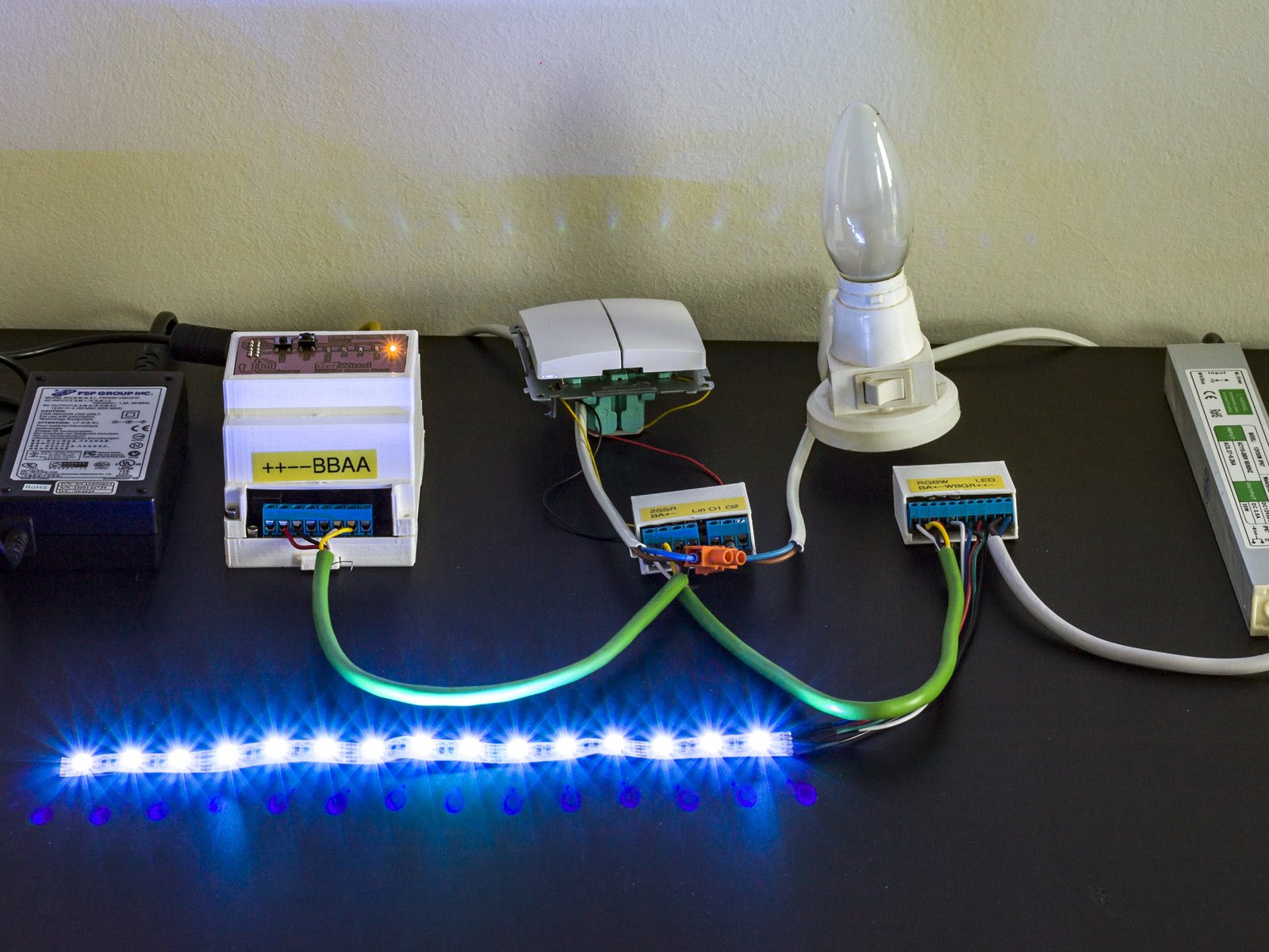 GetWired Controlling an LED strip