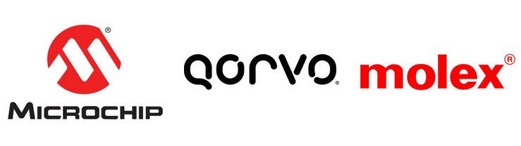 Microchip, Qorvo, Molex